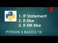 Python 3 Basics # 10 | If Statement | If else | If elif else | Python for Beginners