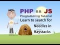 Check if Value Exists in Array PHP JavaScript Array Programming