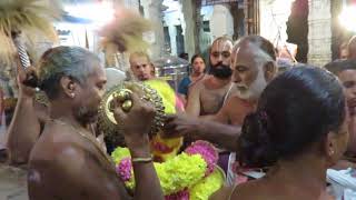 KANCHI SRI VARADHAN HEVILAMBI PEYAZHWAR SATRUMARAI  KADAISI MARYADHAI AT KANNADIARAI ON 30-10-17.