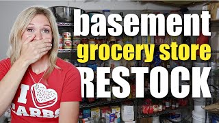 Building a Grocery Store in My Basement RESTOCK | CLEARANCE FOOD GROCERY HAUL