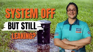 Why Is My Sprinkler Leaking When the System Is Off?