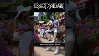 #ai #aiart #metal #ironmaiden - Time stands still in the garden. ⏳🌺🌿