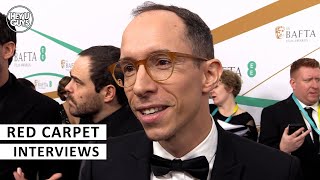 Tom George - Director See How they Run BAFTAs 2023 Red Carpet Interview