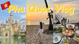 🇻🇳푸꾸옥 중부 4박5일 여행 Vlog ep.1 🥥🥭 | 솔바이멜리아•안바카페•푸꾸옥 맛집•빈펄 사파리🦒•빈원더스•선셋레스토랑 🌅