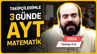 Duyuru - Takipçilerimle 3 Günde AYT Matematik #tyt #ayt #yks