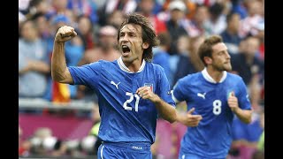 Andrea Pirlo vs Germany Semifinal EURO 2012