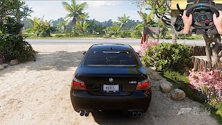 BMW E60 M5 V10 2009 894hp | Forza Horizon 5 Realistic Gameplay | Logitech G29 Wheel FH5