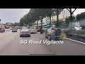 19nov2024 #SKW9005B toyota wish changing lane without due care motorcyclist swerve  & hit divider