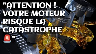 Ne Faites Plus Jamais Cette ERREUR Avec Votre Huile Moteur 🚨 (Dommages IRRÉVERSIBLES!)