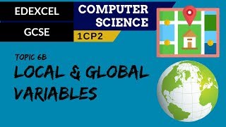 87. EDEXCEL GCSE (1CP2) Local and global variables