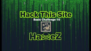 Hack This Site: Basic Web Challenges – Level 10