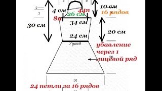 5 Рукав Расчет - Payment sleeve - джемпер короевский