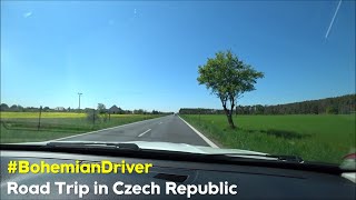 Road Trip in Czech Countryside / Kutna Hora-Kolin area, Czech Republic #Bohemian #Driver