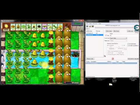 How to Hack Plants vs Zombies using Cheat Engine (No Cooldown) How to Hack Plants vs Zombies using Cheat Engine (No Cooldown)