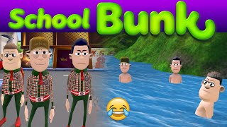 School Bunk with Smokhan | Jokes | #Komedy_Ke_King | Desi Comedy Video | School Classroom Joke