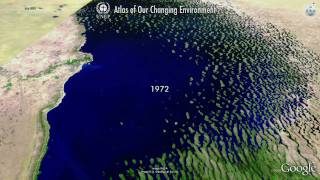 Lake Chad: UNEP \u0026 Google Earth highlights environmental change