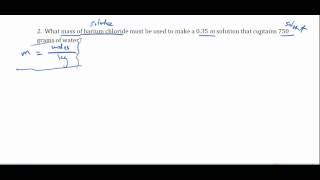 calculating molality