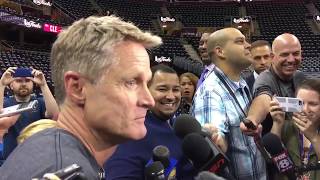 Steve Kerr's sarcastic response old school NBA players that say they would beat the Warriors
