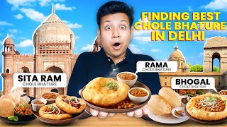 TRYING EVERY FAMOUS CHOLE BHATURE IN DELHI