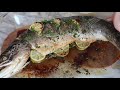 must try easy oven baked trout recipe stuffed fish