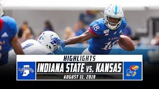 Indiana State vs. Kansas Football Highlights (2019) | Stadium