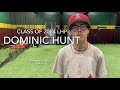 dominic hunt class of 2024 lhp baseball recruiting video