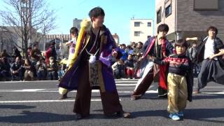 インターバル総踊り 『よっちょれ』／公園線南会場／第17回 瑞浪バサラカーニバル2016（本祭）