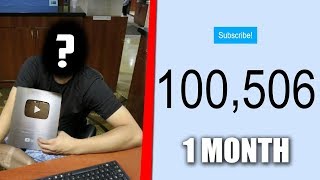 How This Man Grew a YouTube Channel to 100,000 Subscribers in 1 Month