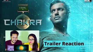 CHAKRA - Official Trailer REACTION | Vishal | M.S. Anandan | Yuvan Shankar Raja | VFF