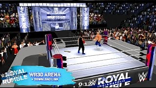 WWE ROYAL RUMBLE 2025 ARENA FOR WRESTLING REVOLUTION 3D!