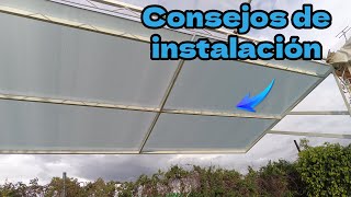 Como instalar policarbonato