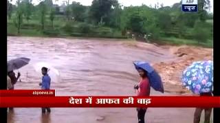 Daman Ganga River overflows as it is raining cats and dogs in Gujarat