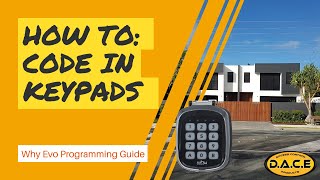Programming a Wireless Keypad to the DACE PC Board