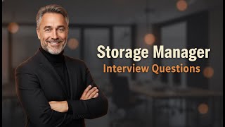 Top 5 Storage Manager Interview Questions [With Expert Answers]