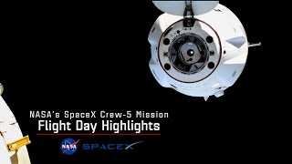 NASA's SpaceX Crew-5 Flight Day 3 Highlights