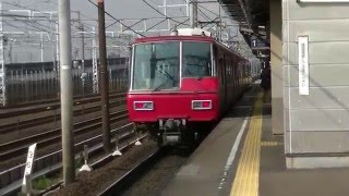 名鉄5300系普通犬山行き栄生駅到着