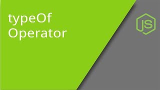 JavaScript typeof Operator