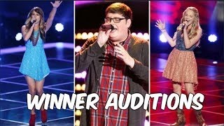 ALL WINNERS Auditions Seasons 1 10 | The Voice USA Part 1