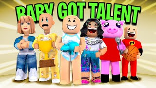 BABY GOT TALENT ALL PARTS | Funny Roblox Moments | Brookhaven 🏡RP