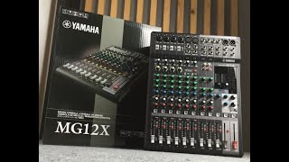 Yamaha MG12X Analog Mixer Review