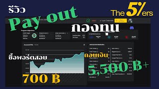 รีวิว Payout ถอนเงิน กองทุน The5%