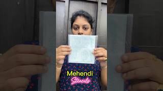 Mehendi stencil #meesho #mehendi #stencil #shorts #youtube