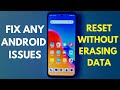 How to reset your Android phone to recover default settings #resetphone #reset