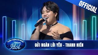 Thanh Hiền đầy nội lực Gửi Ngàn Lời Yêu đến Mỹ Tâm, xuất sắc chinh phục BGK | Vietnam Idol 2023