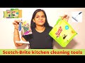 Scotch-Brite Scrub Sponge | Sponge Wipe | Scotch-Brite Kitchen Squeegee Wiper | Indian Mom Forever