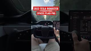 2024 Tesla Roadster Plaid SPACEX Pkg 0-217mph IS HYPERSONIC FAST😳🤯🤯 #Shorts