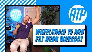 Fat Burning Wheelchair Workout // 15 MIN Follow Along