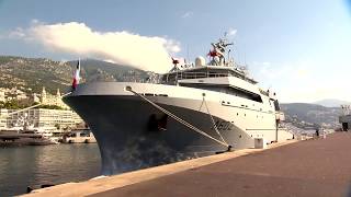 14 juillet : un bâtiment de la Marine française à Monaco