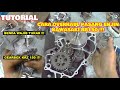 TUTORIAL | CARA OVERHAUL ENJIN NINJA RR150 | CARA PASANG ENJIN | CRANK SHAFT | GEARBOX KRZ 150