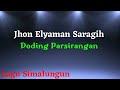 Doding Parsirangan - Jhon Eliaman Saragih (Lirik)  | Lagu Simalungun